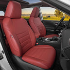 HKZ Custom Fit RAV4 Hybrid Car Seat Covers Set for 2019 2020 2021 2022 2023 2024 2025 Toyota RAV4 Hybrid Model Only LE,XLE,Li