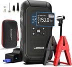 7000A Jump Starter with Air Compressor (All Gas/10.0L Diesel), 12V Jumper Starter Pack with 150PSI Auto Tire Inflator, Car