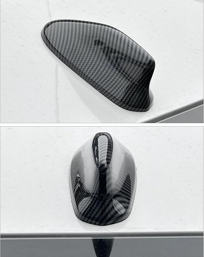 YINGTUU for Honda Accord 2018 2019 2020 2021 2022 Accessories Car Antenna Toppers Car Shark Fin Cover Decoration Exterior Trim Carbon Fiber Pattern