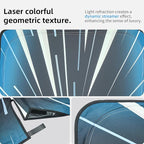 Ludicrous Sunshade for Tesla Model S/3/X/Y Front Windshield Sun Shade Accessories Juniper/Highland Foldable Car Window Sun Blocker with Organizer Bag,Triple-Coated Triple Layer