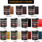 Leather Recoloring Balm, Leather Color Restorer, Leather Restorer for Couches, Leather Scratch Remover, Leather Scratch Repai