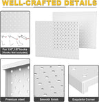 Ultrawall Metal Pegboard Panels, Pegboard Wall Organizer, Peg Boards for Wall, Garage Tool Storage Organization, 12"X16", 2pc