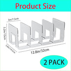 Gisipameis Acrylic Purse Organizer for Closet, 8-Slot Bag & Purse Organizer, No Assembly, Clear Handbag Storage Shelf .for Sh