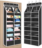 Univivi 5-Shelf Over Door Hanging Organizer Fabric Door Storage for Baby Nursery Nursery Closet Cabinet Wall Mount Hanging St