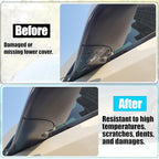 Jaronx Compatible with Tesla Model Y Mirror Holder Lower Cover 2018-2024, Left Driver Side Rearview Mirror Bracket Bottom Base Cover Replacement for Tesla Model Y Accessories 8202108