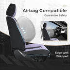 Coverado Car Seat Covers Full Set, Seat Covers for Cars, Front Seat Covers and Back Seat Cover Waterproof Leather Automotive 
