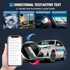Ediag Elite KINGBOLEN Bluetooth OBD2 Scanner, Lifetime NO Cost Update Bidirectional Scan Tool for iOS & Android, Wireless Full