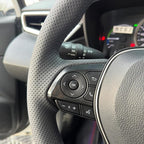 MEWANT Hand Sewn Steering Wheel Cover for Toyota Camry 2018-2019/Toyota Avalon 2019/Toyota Corolla 2019-2020/Toyota RAV4 2019 Steering Wheel Accessories