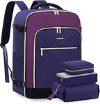 LOVEVOOK Large Travel Backpack for Women, TSA Carry on Backpack for Airplanes, 40L Personal Item Travel Bag for Women fits 17
