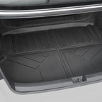 Floor Mats for Honda Civic Sedan 2022-2026/Acura Integra 2023-2026, All Weather Floor Mats Trunk Cargo Liner and Door Sill Guards Accessories, Full Coverage Set (Gas Only, Not fit Manual)
