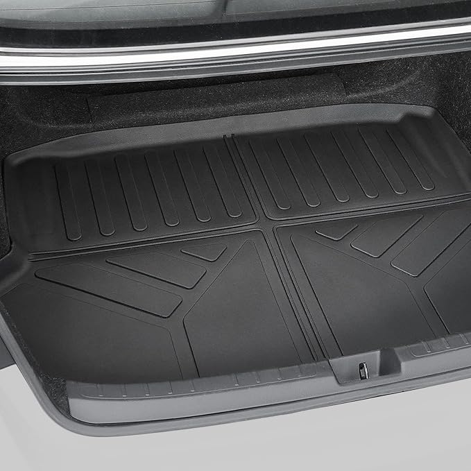 Floor Mats for Honda Civic Sedan 2022-2026/Acura Integra 2023-2026, All Weather Floor Mats Trunk Cargo Liner and Door Sill Guards Accessories, Full Coverage Set (Gas Only, Not fit Manual)