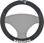 FANMATS NFL Unisex-Adult Embroidered Steering Wheel Cover