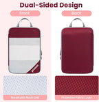 Compression Packing Cubes for Travel, Lightweight Vacation Travel Essentials, Travel Accessories for Suitcase Organizer Bags 