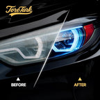 Car Headlight Restoration Kit, No Power Tools Required, Restoring to Like-New Condition, Covers 2-3 Vehicle Headlight Treatme