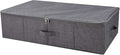 iwill CREATE PRO Underbed Storage Boxes for Bedding/Garment/Duvets/Blankets/Shoes, Folding Fabric Rigid Under bed Storage Bin