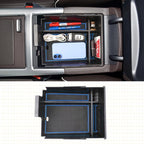 for 2024 Hyundai Palisade Center Console Organizer Tray for 2023-2025 Palisade SE/SEL/XRT/Limited/Calligraphy Armrest Box Secondary Storage Glove Box Insert Accessories (23-25 Palisade Blue Trim)