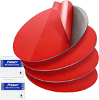 4Pcs Adhesive Pad for Dash Cam, Double Sided Mounting Tape for Round Car Camera, 2.2 in for Dashcam Car Dashboard Windshield Camera GPS Holder(2.2" * 2.2")
