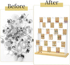 Earring Display for Vendors,6 Tiers 42 Hooks Jewelry Rack Display Holder Stand, Earring Organizer Holder for Necklaces Rings 