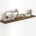 55"W x 9.3"D Floating Shelves for Wall, Wall Mounted Bathroom Shelves 1 Pack Deep Floating Shelf for Bedroom Kitchen Living R