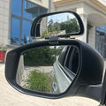 Blind Spot Mirror for Car, HD Glass Convex Wide Angle Blindspot Rear View Mirrors, Adjustable Clip On Car Side Mirror for Trucks SUVs Jeep RVs, Fits Max 0.16in/0.4cm Framed Mirrors