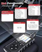 OBD2 Scanner Car Code Reader Support Voltage Test Plug and Play Fixd Car CAN Diagnostic Scan Tool Read and Clear Engine Error