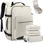 LOVEVOOK Travel Backpack for Women & Men 40L,Airline Approved Carry On Backpack Travel Essentials,TSA Carry on Luggage,Waterp