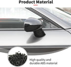 Voodonala for Challenger Rearview Mirror Cover Side Mirror Trim Shell Cover Decoration Trim for 2009-2025+Dodge Challenger Exterior Accessories,10pcs ABS Black