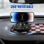 Mobile Phone Bracket Anti-Slip Mat, Multifunction Car Dashboard Mat with Temporary Parking Number, Universal Anti-Slip Car Da