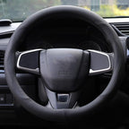 XHRING Car Steering Wheel Cover for Honda Civic Accord CRV HRV Pilot Passport Odyssey Element Insight Fit Ridgeline Clarity C