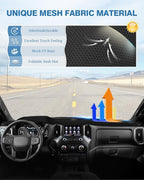 FIILINES Dash Cover Compatible with Chevy Chevrolet Tahoe Suburban/GMC Sierra Yukon 2015-2020 Dashboard Mat Cover Sunshade No