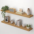 Heimlove Floating Shelves for Wall 40 Inch,Mounted Storage & Display Hanging Shelf with Invisible Brackets,for Bedroom,Living