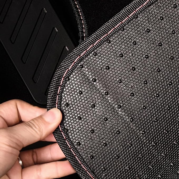 CAR PASS Waterproof Universal Fit Car Floor Mats, Car Mats Fit for SUV,Vans,sedans, Trucks,Set of 4pcs Car Carpet with Driver