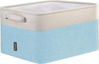 BALEINE 1 Pack Fabric Closet Storage Bins for Shelves, Linen Closet Organizers and Storage, Decorative Baskets for Organizing