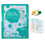 Silica Gel Packets with Color Indicating, 2 Gram [500 Packs] Desiccant Packs for Moisture Control, Moisture Absorbers, Food G