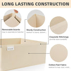 Criusia Drawer Organizer Clothes, 8 Pack Underwear Drawer Organizer, Foldable Cloth Storage Box Closet Organizers and Storage
