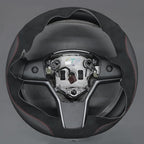 MEWANT Hand Stitched Steering Wheel Cover for Tesla Model 3 2017-2023 / Model Y 2020-2023 for Tesla Model 3/Y Accessories