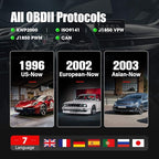 2026 NEW Launch OBD2 Scanner CR529 Code Reader Check Engine Light for All OBDII Car After 1996 Full OBD2 Functions Mode 8, I/M
