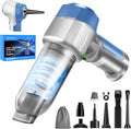 Mini Vacuum Cleaner, 3 in 1 Car Vacuum Cleaner High Power, 15000PA Powerful Suction, Air Duster, 7500mAh, Adjustable Small Va