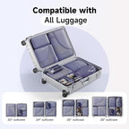 11 Set / 9 Set Packing Cubes for Travel,Gifts for Women Mom Kids,TSA Approved Bags for Makeup, Cosmetic, Toiletry, Organizers
