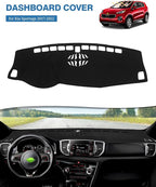FIILINES Dash Cover for Kia Sportage 2017-2022, Dashboard Mat Cover Sunshade Nonslip Mesh Protector No Glare Sportage Accesso