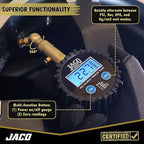 JACO Elite Digital Low Pressure Tire Gauge - 30 PSI