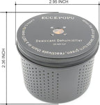 Gun Safe Dehumidifier 200g - Silica Gel Desiccant Canister, Moisture Absorber for Gun Cabinets & Safes, Protect 80 Cubic Feet