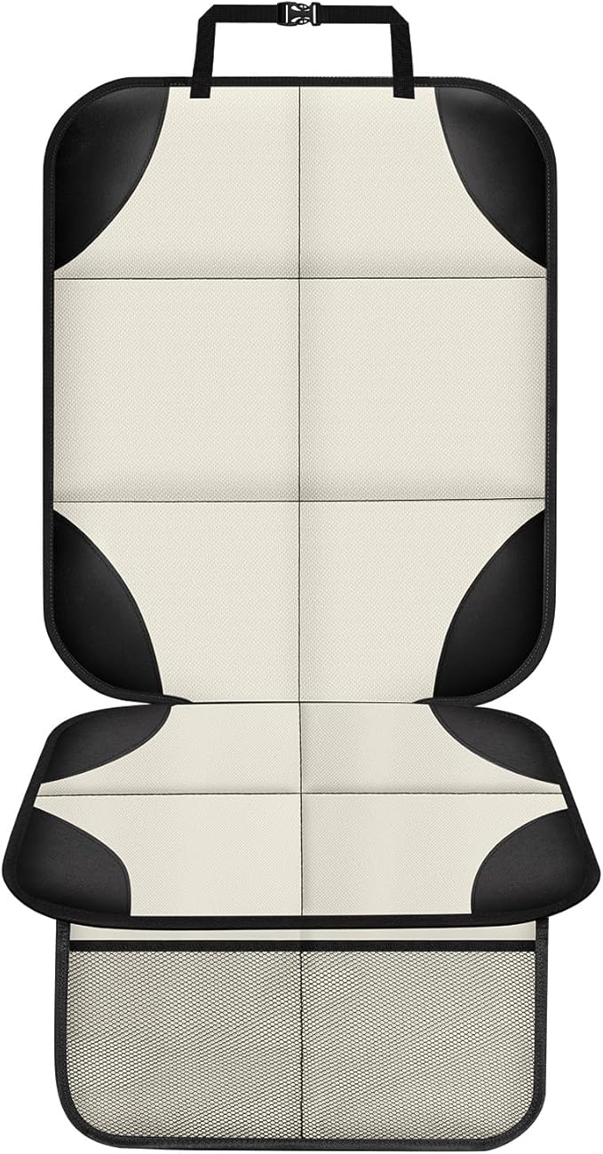 Car Seat Protector 1 Pack Car Seat Cushion Mat Thickest Padding,Waterproof 600D Fabric Car Seat Covers for Non-Slip Backing M