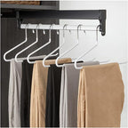 Adjustable Heavy Duty Pull Out Clothes Rail, 300-600mm Extendable Hanger Rod for Closet Organization, Ideal for Trousers & Ti