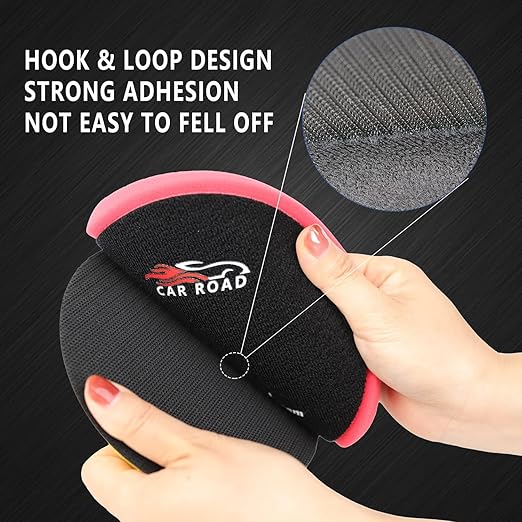 7" Buffing Polishing Pads,7Pcs 7.5 lnch Backing Plate,Compound Buffing Sponge and Woolen Pads,Cutting Polishing Pad Kit for Car Buffer Compounding,Polish and Wax (7 Inch(180mm))