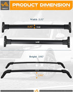 Snailfly Aluminum Roof Rack Cross Bars with Lock Fit for Honda CRV CR-V 2023-2026, 330lbs Crossbars Anti-Wobble & Wind Noise Reduction Heavy Duty Cargo Carrier Accessories