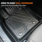 KUST Floor Mats for 2020-2025 2026 Mazda CX-30, All Weather Floor Liners TPE Front Rear 2 Row Car Mats for CX30 Accessories High Edge Non-Slip