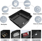 SKTU for 2025 2026 Kia Carnival Center Console Organizer for 2025 2026 Kia Carnival (LX/LXS/EX/SX/SX Prestige) Console Tray Kia Carnival 2025 2026 Accessories Armrest Storage Box with Coins Holder