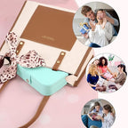 Travel Jewelry Box, PU leather Small Jewelry Organizer For Female Girls, double layer portable mini travel case for storing e