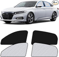 ZATOOTO Car Window Shades for Honda Accord 2018-2023, 4 Pcs Magnetic Car Window Covers, 100% UV Protection Foldable Privacy Curtains Side Window Sun Shade for Baby Breastfeeding Sleeping Camping